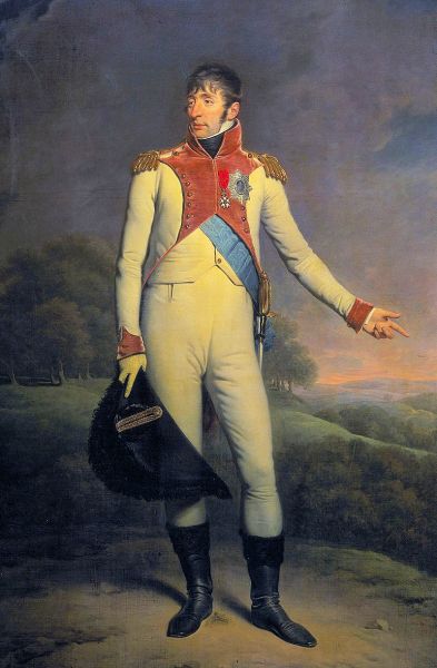 Koning Lodewijk Napoleon, de broer van Keizer Napoleon, bezoekt op 16 mei 1809 Arnemuiden.