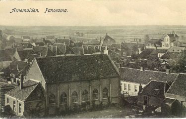 De nieuwe Gereformeerde Kerk aan de Lionstraat.